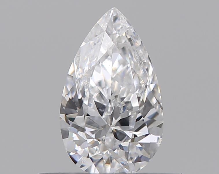 0.29 ct D VS2 Pear Shape Natural Diamond