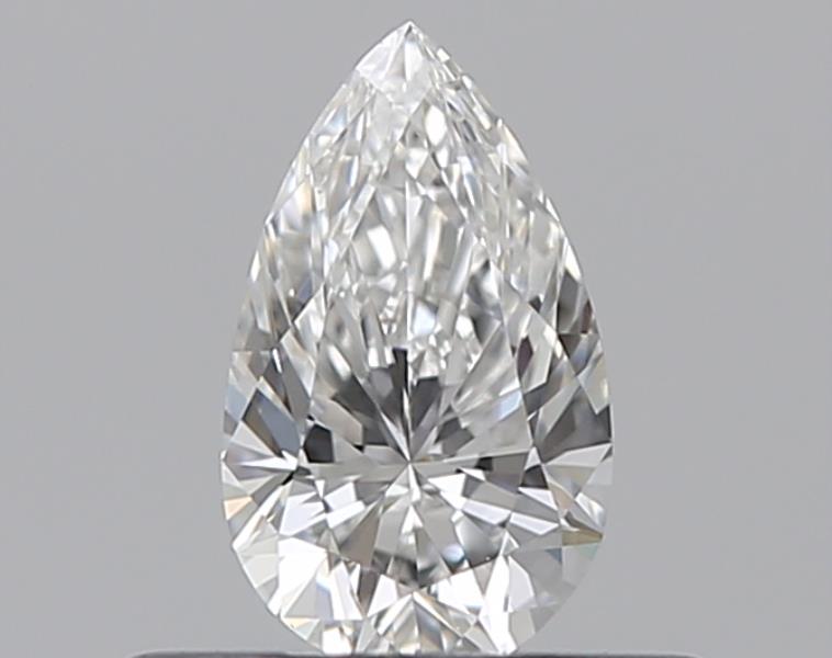 0.29 ct E VVS2 Pear Shape Natural Diamond