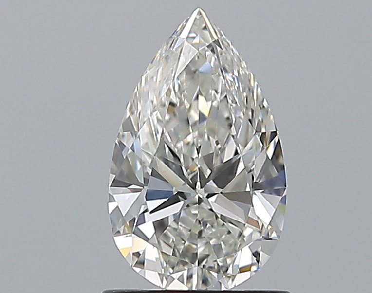1.00 ct H VVS1 Pear Shape Natural Diamond