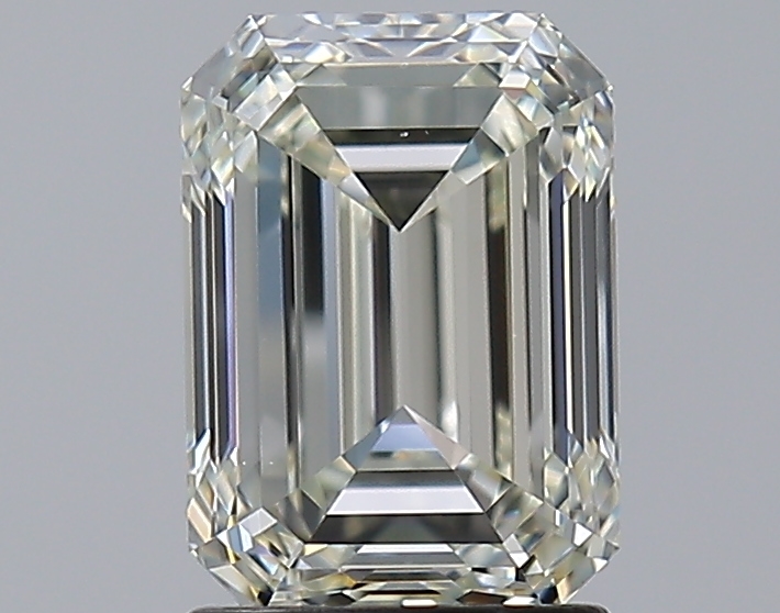 2.00 ct K VS2 Emerald Shape Natural Diamond