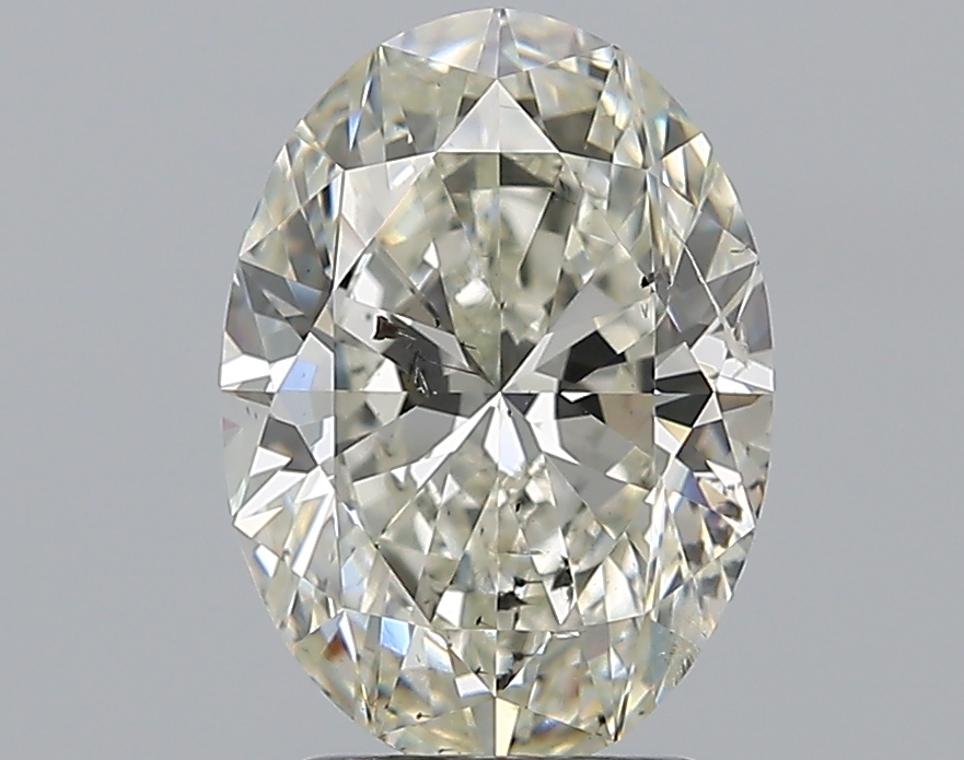 2.50 ct J SI2 Oval Shape Natural Diamond