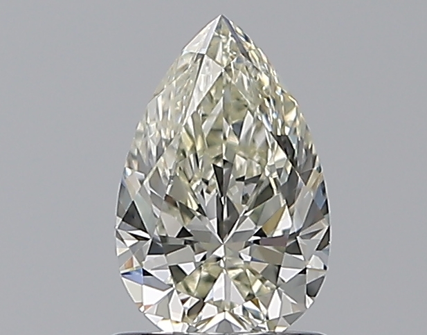 0.86 ct K VVS2 Pear Shape Natural Diamond