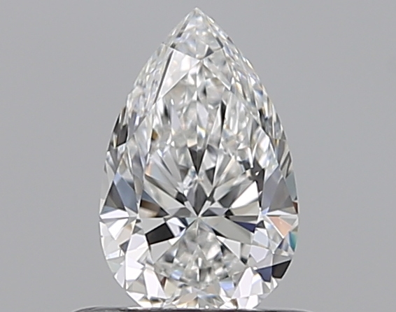 0.51 ct F VS1 Pear Shape Natural Diamond