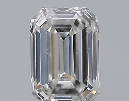 0.30 ct F SI1 Emerald Shape Natural Diamond
