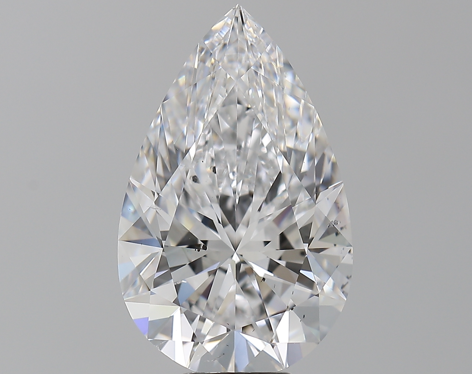 8.02 ct D SI1 Pear Shape Natural Diamond