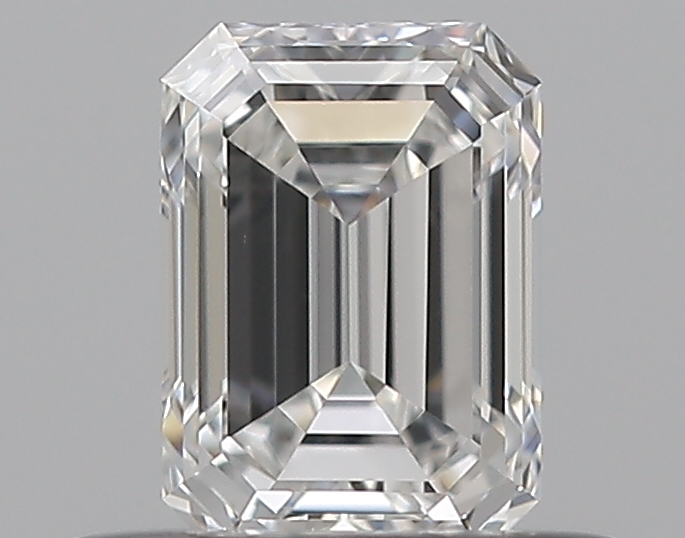0.42 ct F VVS2 Emerald Shape Natural Diamond