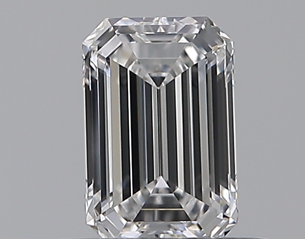 0.42 ct D VS1 Emerald Shape Natural Diamond