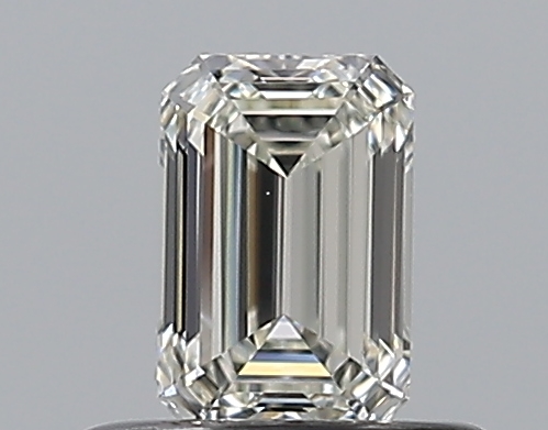 0.42 ct J VS1 Emerald Shape Natural Diamond