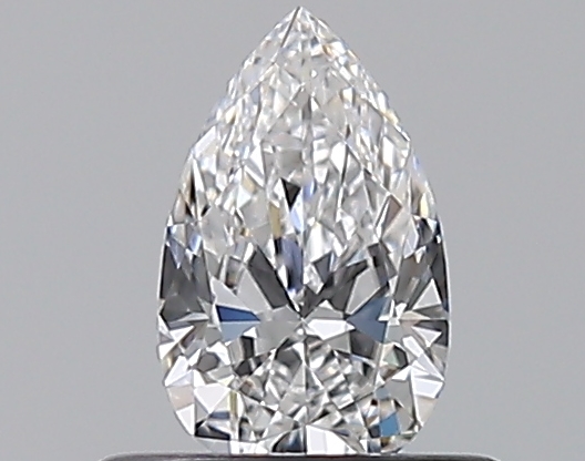 0.36 ct D VS1 Pear Shape Natural Diamond