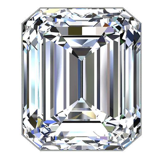 2.13 ct H VS2 Emerald Shape Lab-grown Diamond