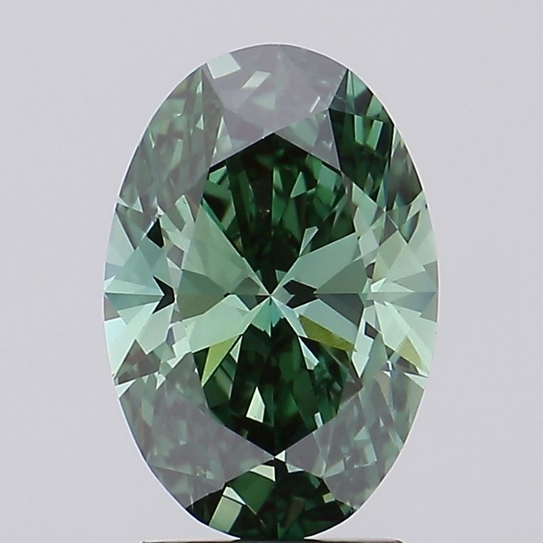 3.62 ct Oval Green Natural Emerald