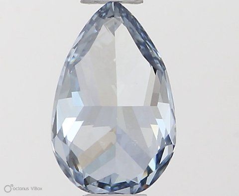 0.77 ct Pear Blue Natural Sapphire
