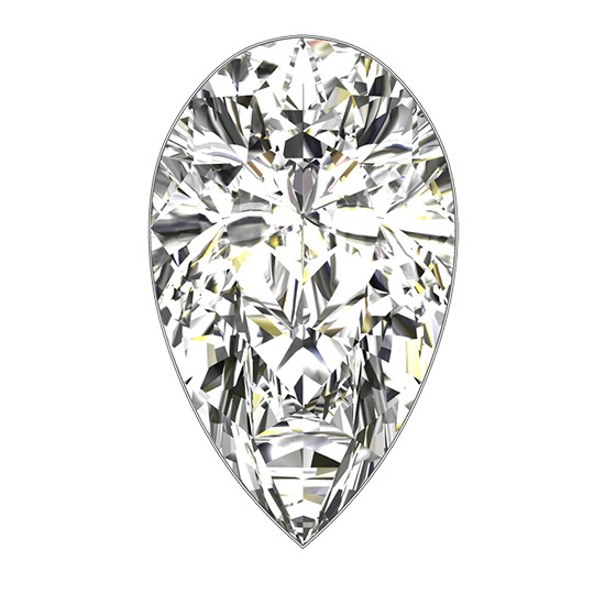 1.80 ct K SI2 Pear Shape Natural Diamond