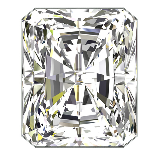 1.51 ct L SI2 Radiant Shape Natural Diamond