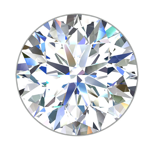 0.85 ct E SI1 Round Shape Natural Diamond