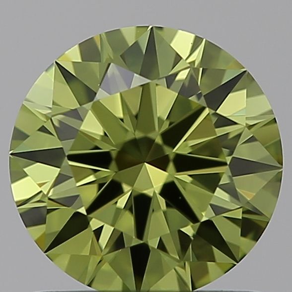 1.56 ct Round Green Natural Emerald
