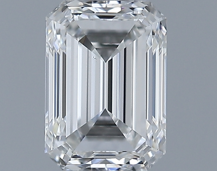 0.91 ct F VS1 Emerald Shape Natural Diamond