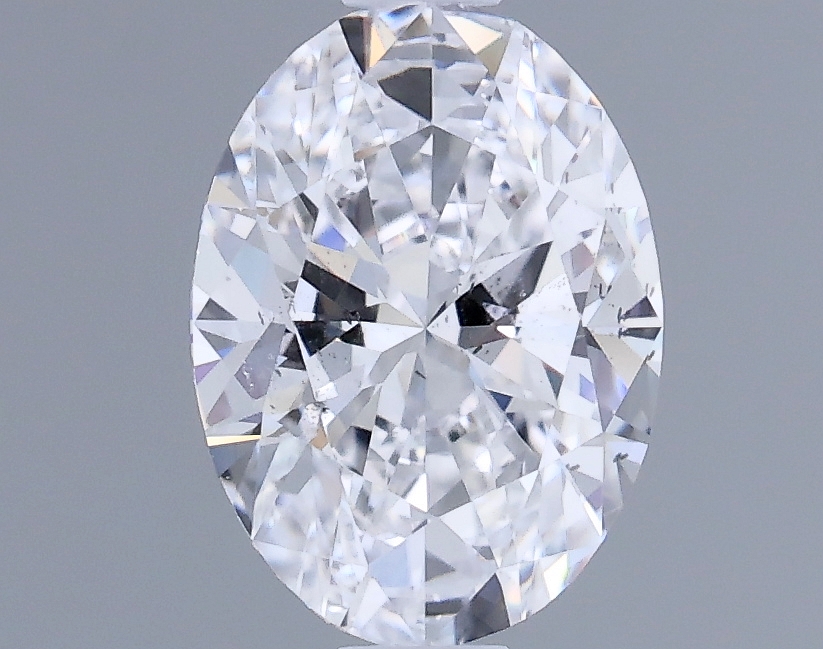 0.66 ct D SI1 Oval Shape Natural Diamond