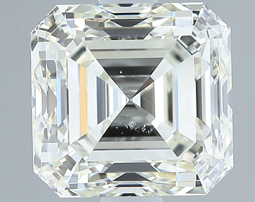 2.00 ct K SI1 Asscher Shape Natural Diamond