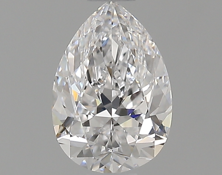 0.80 ct D VVS2 Pear Shape Natural Diamond