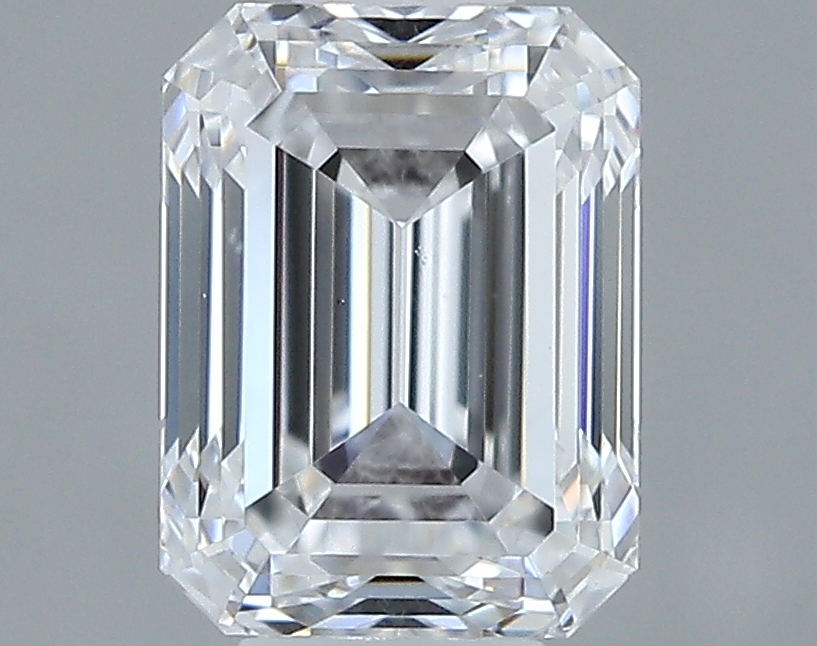 0.61 ct D VS2 Emerald Shape Natural Diamond