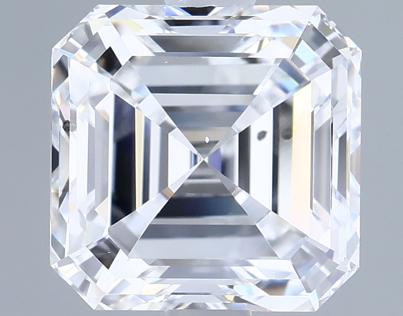 2.00 ct D SI1 Asscher Shape Natural Diamond