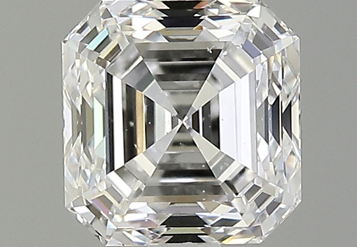 2.00 ct E SI1 Asscher Shape Natural Diamond