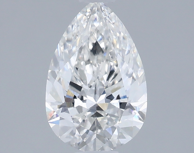 1.00 ct D VS1 Pear Shape Natural Diamond