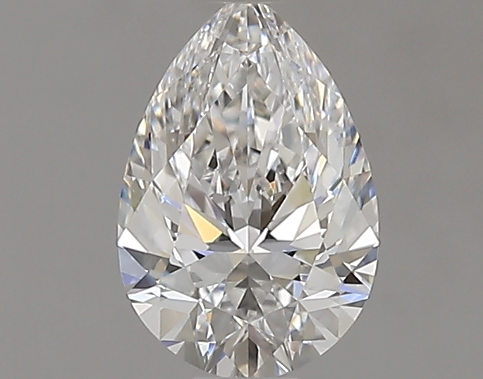 0.71 ct E VVS1 Pear Shape Natural Diamond