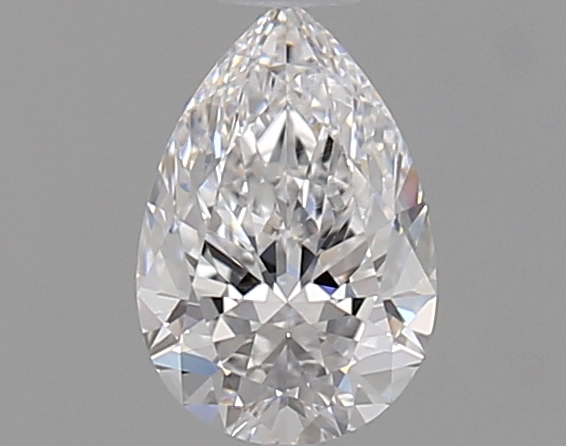 0.71 ct D VVS2 Pear Shape Natural Diamond