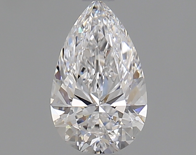 0.70 ct D VVS2 Pear Shape Natural Diamond