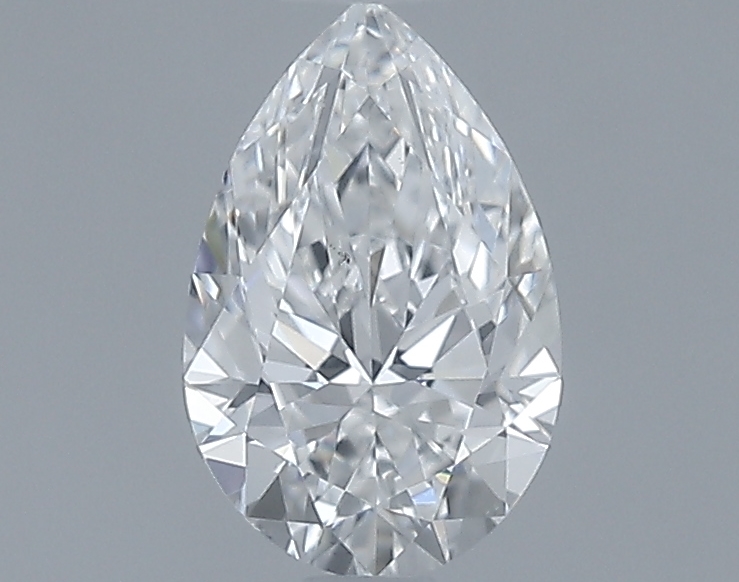0.70 ct E VS2 Pear Shape Natural Diamond