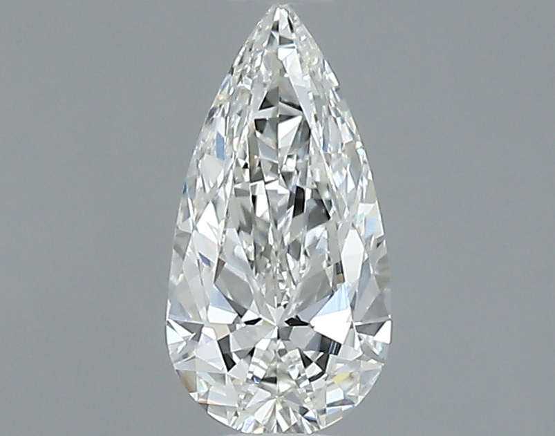 0.71 ct H VS1 Pear Shape Natural Diamond
