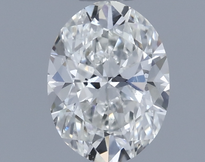 0.61 ct H SI1 Oval Shape Natural Diamond