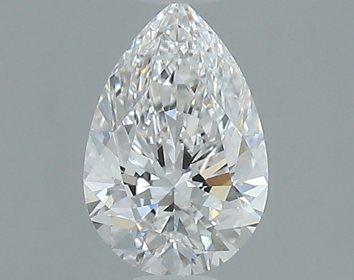 0.90 ct F VVS2 Pear Shape Natural Diamond