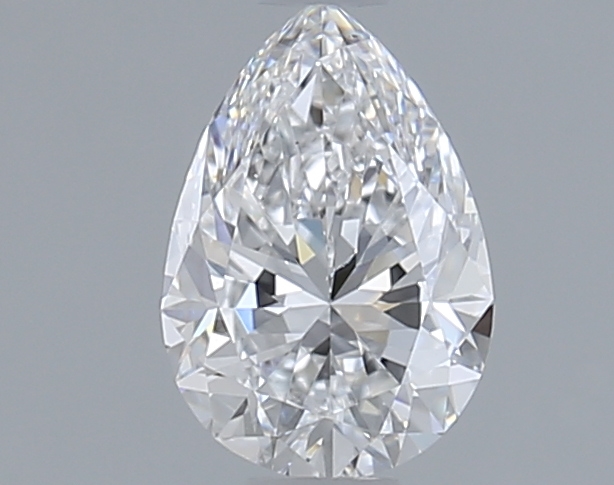 0.90 ct D VS2 Pear Shape Natural Diamond