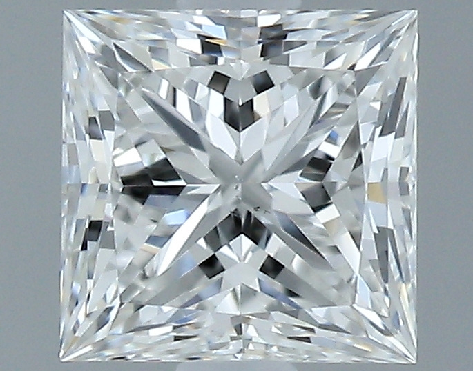 0.61 ct G VS2 Princess Shape Natural Diamond