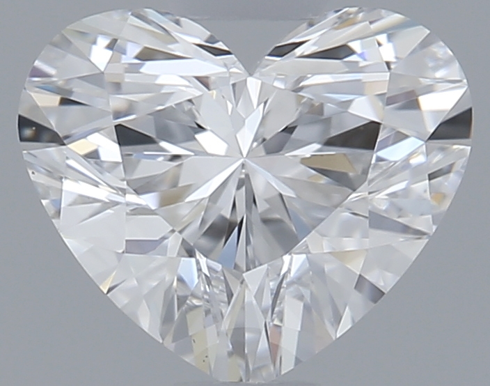 0.71 ct D VS1 Heart Shape Natural Diamond
