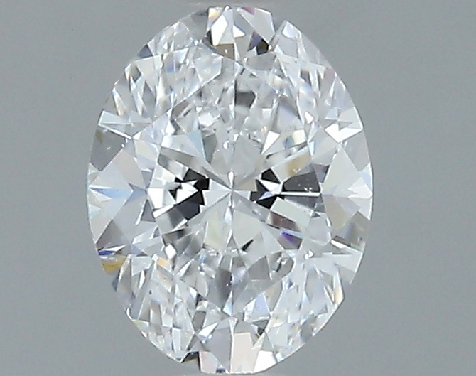0.90 ct D SI1 Oval Shape Natural Diamond