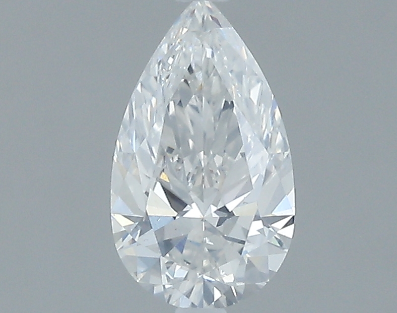 0.90 ct F SI2 Pear Shape Natural Diamond