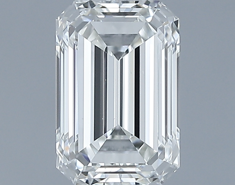 0.72 ct H VS1 Emerald Shape Natural Diamond