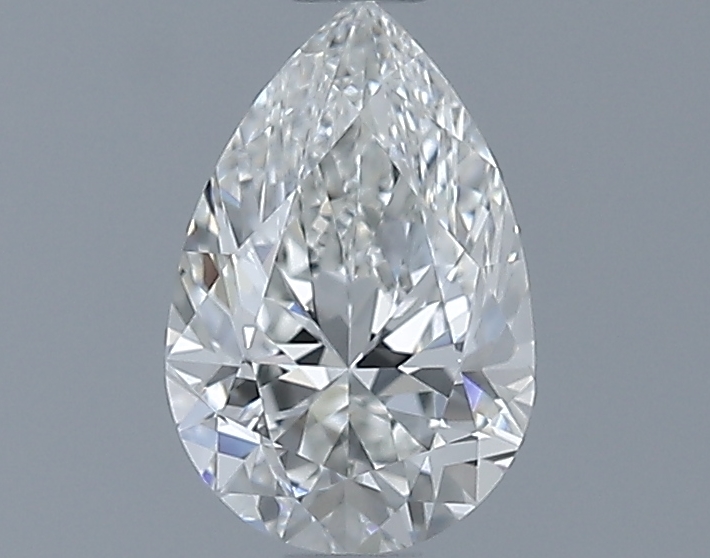 0.80 ct H VVS1 Pear Shape Natural Diamond