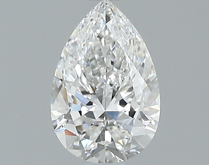 0.90 ct F VS2 Pear Shape Natural Diamond