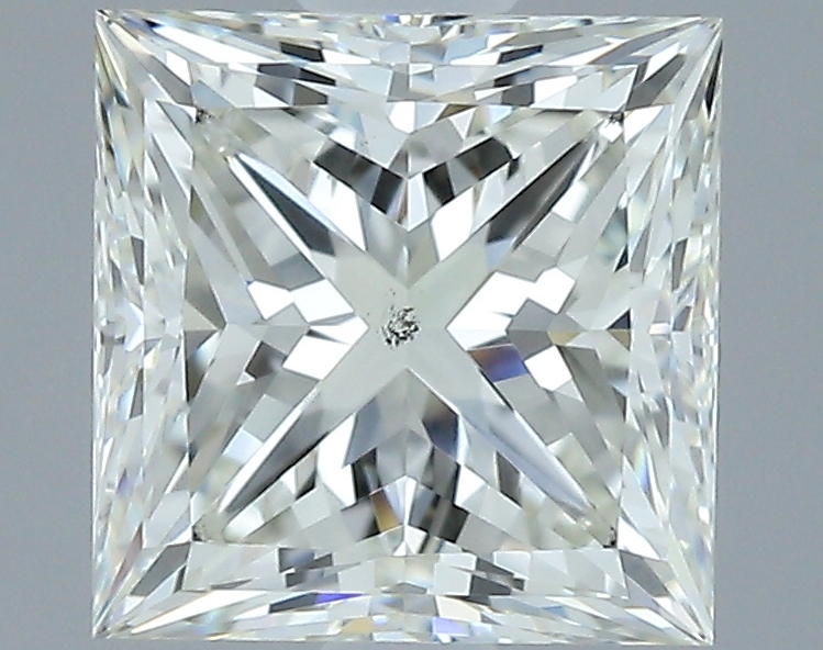 2.01 ct J SI1 Princess Shape Natural Diamond
