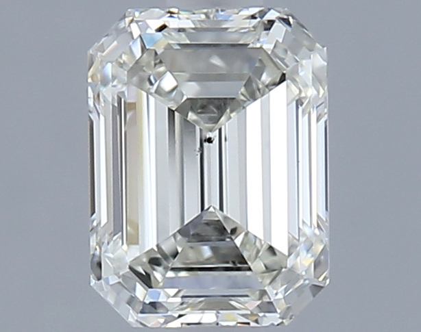 1.00 ct K SI1 Emerald Shape Natural Diamond