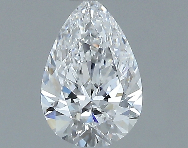 0.70 ct D VVS2 Pear Shape Natural Diamond