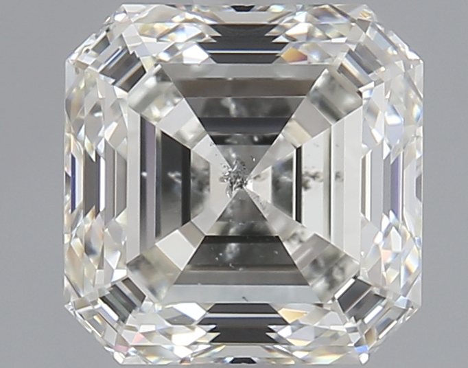 2.02 ct J SI2 Asscher Shape Natural Diamond