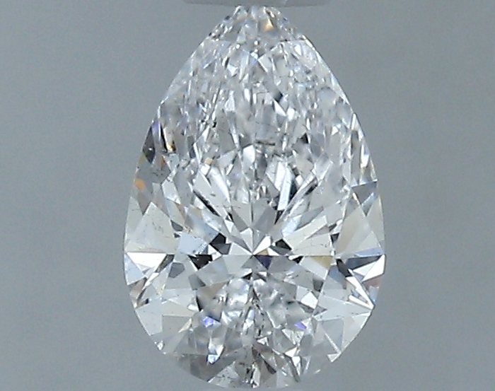 0.61 ct D SI2 Pear Shape Natural Diamond