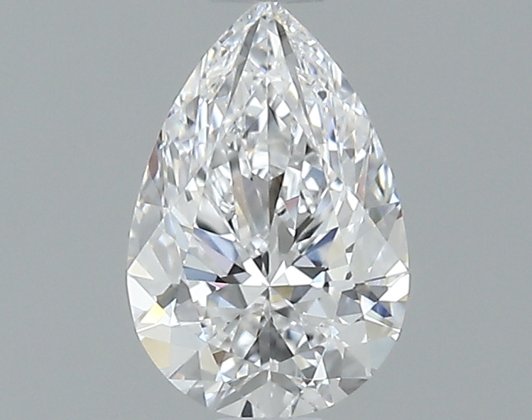0.70 ct D VVS2 Pear Shape Natural Diamond