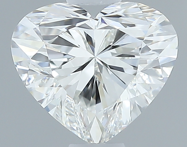0.70 ct H VVS2 Heart Shape Natural Diamond
